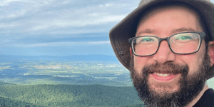 hiking outdoors