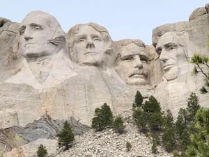 Mount Rushmore National Memorial in South Dakota