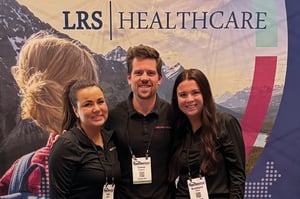 LRS recruiters at Trav Con trade show 2024