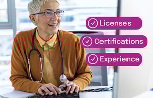 woman typing on keyboard in front of computer
